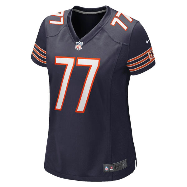 Red Grange 77 Chicago Bears Women Retired Jersey - Navy