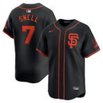 Blake Snell 7 San Francisco Giants Alternate Limited Men Jersey - Black