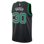 Sam Hauser 30 Boston Celtics 2024 FINALS CHAMPIONS Swingman Jersey - Statement Edition - Black