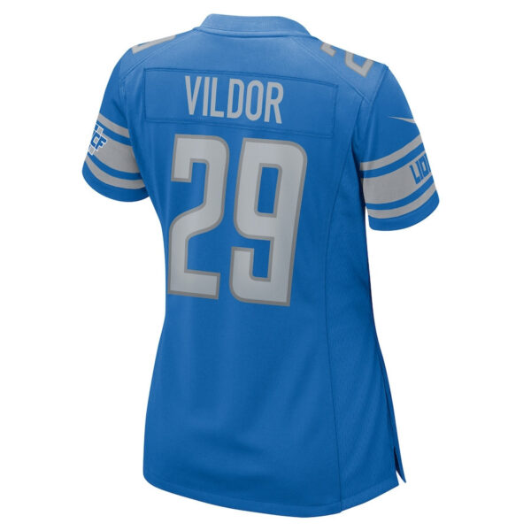 Kindle Vildor 29 Detroit Lions Game Women Jersey - Blue