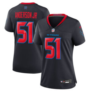 Will Anderson Jr. 51 Houston Texans Women 2nd Alternate Game Jersey - Navy