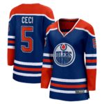 Cody Ceci Edmonton Oilers Fanatics Women's Home Breakaway Player Jersey - Royal