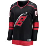 Carolina Hurricanes Fanatics Women's Home Breakaway Custom Jersey - Black