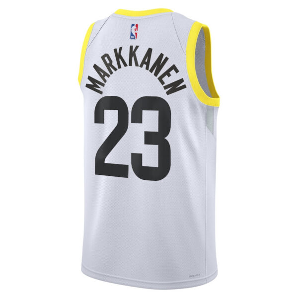 Lauri Markkanen 23 Utah Jazz Unisex Swingman Jersey - Association Edition - White