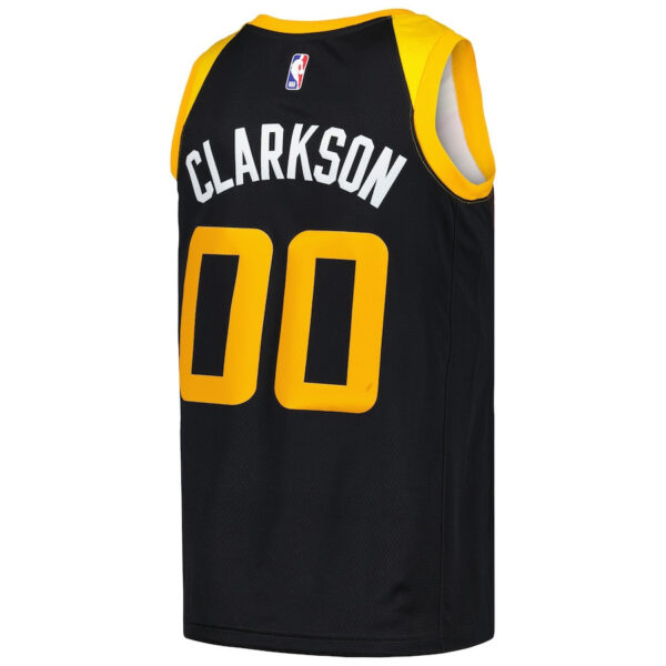 Jordan Clarkson 00 Utah Jazz Swingman Men Jersey - City Edition - Black