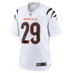 Cam Taylor-Britt 29 Cincinnati Bengals Game Men Jersey - White