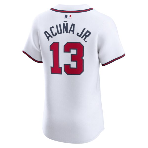 Ronald Acuu00c3u00b1a Jr. Atlanta Braves  Home Elite Jersey - White