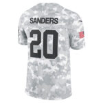 Barry Sanders Detroit Lions 2024 Salute to Service Retired Player Limited Jersey - Arctic Camo