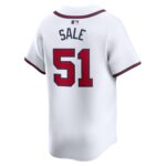 Chris Sale Atlanta Braves  Home Limited Player Jersey - White