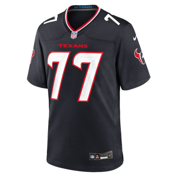 LaDarius Henderson 77 Houston Texans Game Men Jersey - Navy