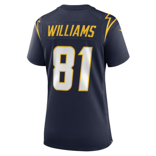 Mike Williams 81 Los Angeles Chargers Women Alternate Team Game Jersey - Navy