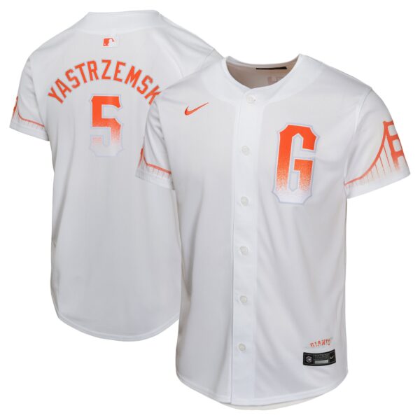 Mike Yastrzemski San Francisco Giants  Youth City Connect Limited Player Jersey - White