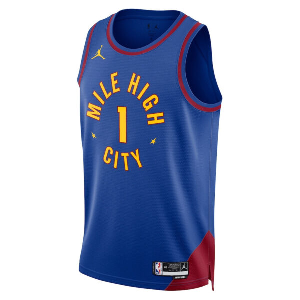 Michael Porter Jr. 1 Denver Nuggets Unisex Swingman Jersey - Statement Edition - Royal
