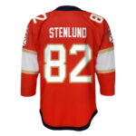 Kevin Stenlund 82 Florida Panthers 2024 STANLEY CUP Final Youth Home Breakaway Jersey - Red