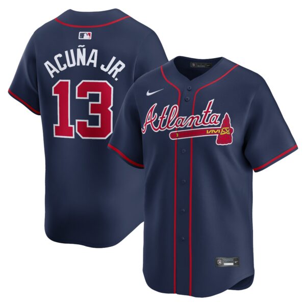 Ronald Acuu00c3u00b1a Jr. Atlanta Braves  Alternate Limited Player Jerseyu00c2u00a0u00e2u20acu201c Navy