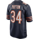 Walter Payton 34 Chicago Bears Men Game Retired Jersey - Navy