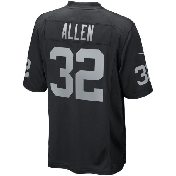 Marcus Allen 32 Las Vegas Raiders Men Game Retired Jersey - Black