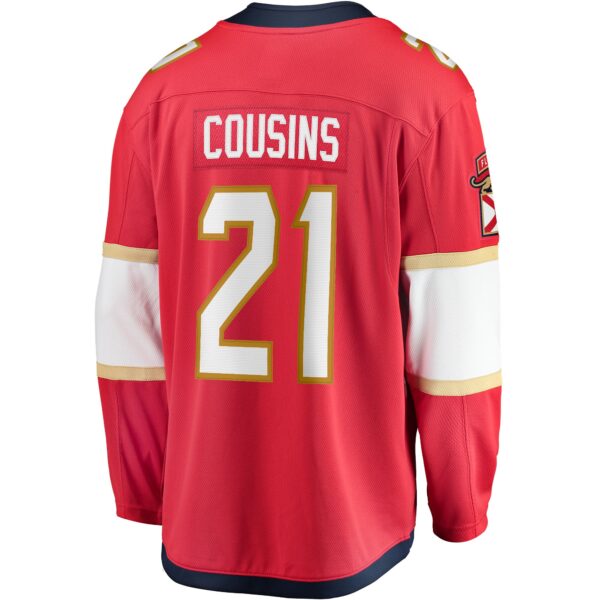 Nick Cousins Florida Panthers Fanatics Home Breakaway Player Jersey - Red