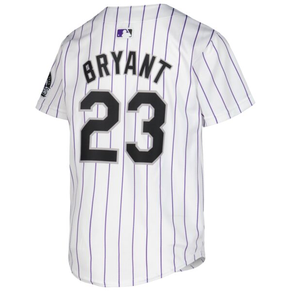 Kris Bryant Colorado Rockies  Youth Home Limited Player Jersey - White