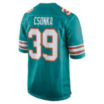 Larry Csonka 39 Miami Dolphins Men Retired Jersey - Aqua