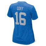 Jared Goff Detroit Lions  Women's Game Player Jersey - Blue