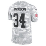 Bo Jackson Las Vegas Raiders 2024 Salute to Service Retired Player Limited Jersey - Arctic Camo