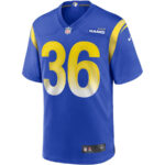 Jerome Bettis 36 Los Angeles Rams Men Game Retired Jersey - Royal
