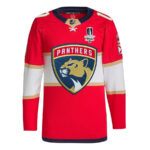 Evan Rodrigues 17 Florida Panthers 2024 STANLEY CUP Final Home Breakaway Jersey - Men, Red