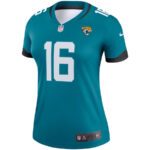 Trevor Lawrence 16 Jacksonville Jaguars Women Legend Jersey - Teal