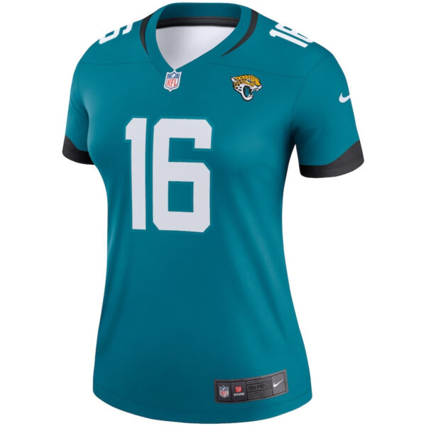 Trevor Lawrence 16 Jacksonville Jaguars Women Legend Jersey - Teal