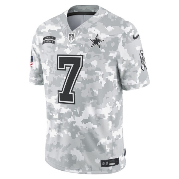 Trevon Diggs Dallas Cowboys 2024 Salute to Service Limited Jersey - Arctic Camo