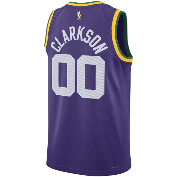 Jordan Clarkson Utah Jazz Unisex Swingman Replica Jersey - Classic Edition - Purple
