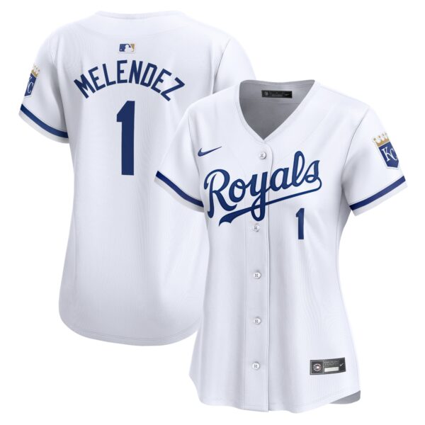 MJ Melendez Kansas City Royals  Women's  Home Limited Player Jersey - White