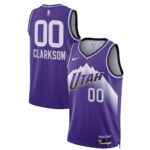 Jordan Clarkson Utah Jazz  Unisex 2023/24 Swingman Jersey - Purple - City Edition