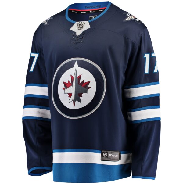 Adam Lowry Winnipeg Jets Fanatics Breakaway Replica Jersey - Navy