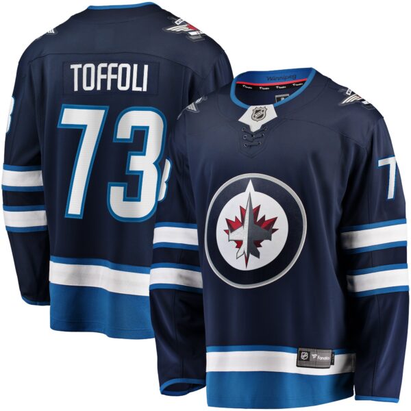 Tyler Toffoli Winnipeg Jets Fanatics Women's Home Breakaway Player Jersey - Blue