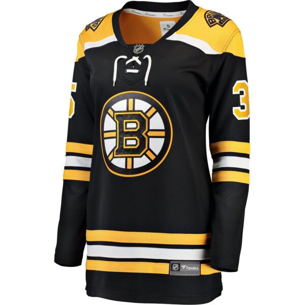 Linus Ullmark Boston Bruins Fanatics Women's Home Breakaway Player Jersey - Black