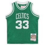 Larry Bird Boston Celtics Mitchell & Ness Infant 1985/86 Hardwood Classics Retired Player Jersey - Kelly Green