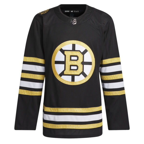 Boston Bruins 100th Anniversary Primegreen Men Jersey - Black