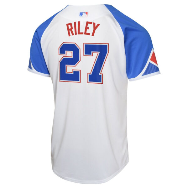 Austin Riley 27 Atlanta Braves City Connect Limited YOUTH Jersey - White