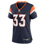 Javonte Williams 33 Denver Broncos Women Alternate Game Jersey - Navy