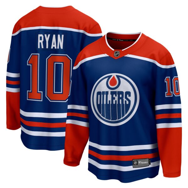 Derek Ryan Edmonton Oilers Fanatics Home Breakaway Jersey - Royal
