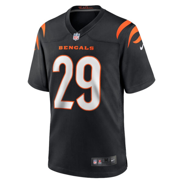 Cam Taylor-Britt 29 Cincinnati Bengals Game Men Jersey - Black