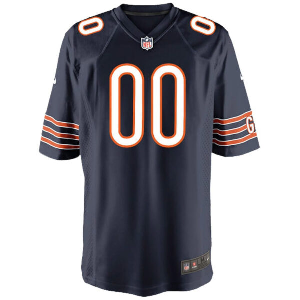 Chicago Bears YOUTH Custom Game Jersey - Navy