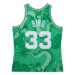 Larry Bird Boston Celtics Mitchell & Ness 1985/86 Hardwood Classics Asian Heritage 6.0 Swingman Throwback Player Jersey - Kelly Green