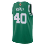 Luke Kornet 40 Boston Celtics 2024 FINALS PATCH Icon Edition Jersey - Kelly Green