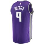 Kevin Huerter Sacramento Kings Fanatics Fast Break Replica Jersey - Icon Edition - Purple