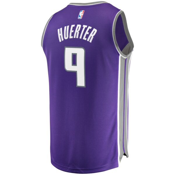 Kevin Huerter Sacramento Kings Fanatics Fast Break Replica Jersey - Icon Edition - Purple