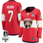 Dmitry Kulikov 7 Florida Panthers 2024 STANLEY CUP Final Women's Home Breakaway Jersey - Red