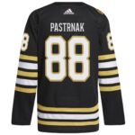 David Pastrnak Boston Bruins adidas Primegreen 100th Anniversary Authentic Player Jersey - Black
